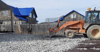 Отсыпка участка Михайловка, цена от 206 р./куб.